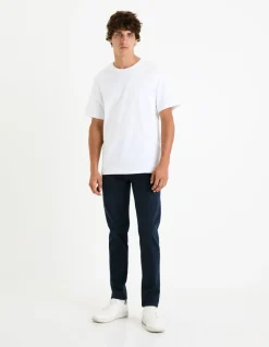 Celio Jean slim coton stretch - bleu foncé^Homme C.25 / Jeans Slim|Jeans