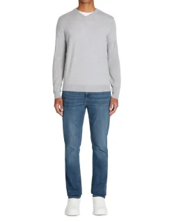 Celio Jean straight coton stretch - bleu délavé^Homme C.15 / Jeans Straight|Jeans