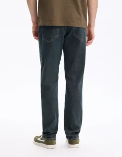 Celio Jean straight coton stretch - bleu moyen^Homme C.15 / Jeans Straight|Jeans
