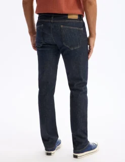 Celio Jean straight Powerflex - bleu foncé^Homme Jeans|C.15 / Jeans Straight