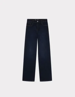 Celio Jean taille haute - bleu foncé^Femme Jeans