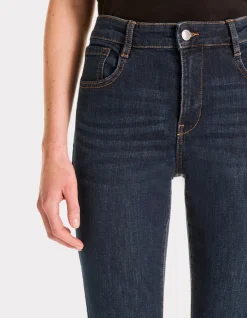 Celio Jean taille haute - bleu foncé^Femme Jeans