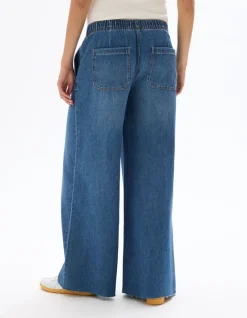 Celio Jean taille élastiquée - bleu^Femme Jeans