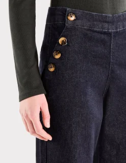 Celio Jeans large avec boutons en corne -^Femme Jeans