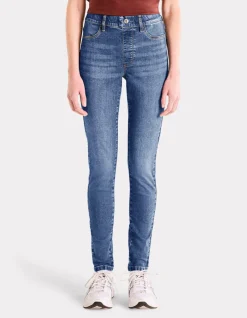 Celio Jegging taille haute - bleu^Femme Loungewear|Jeans