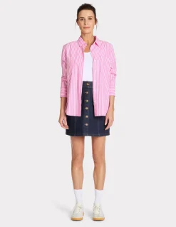 Celio Jupe courte denim - bleu^Femme Jupes & Shorts