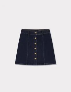 Celio Jupe courte denim - bleu^Femme Jupes & Shorts