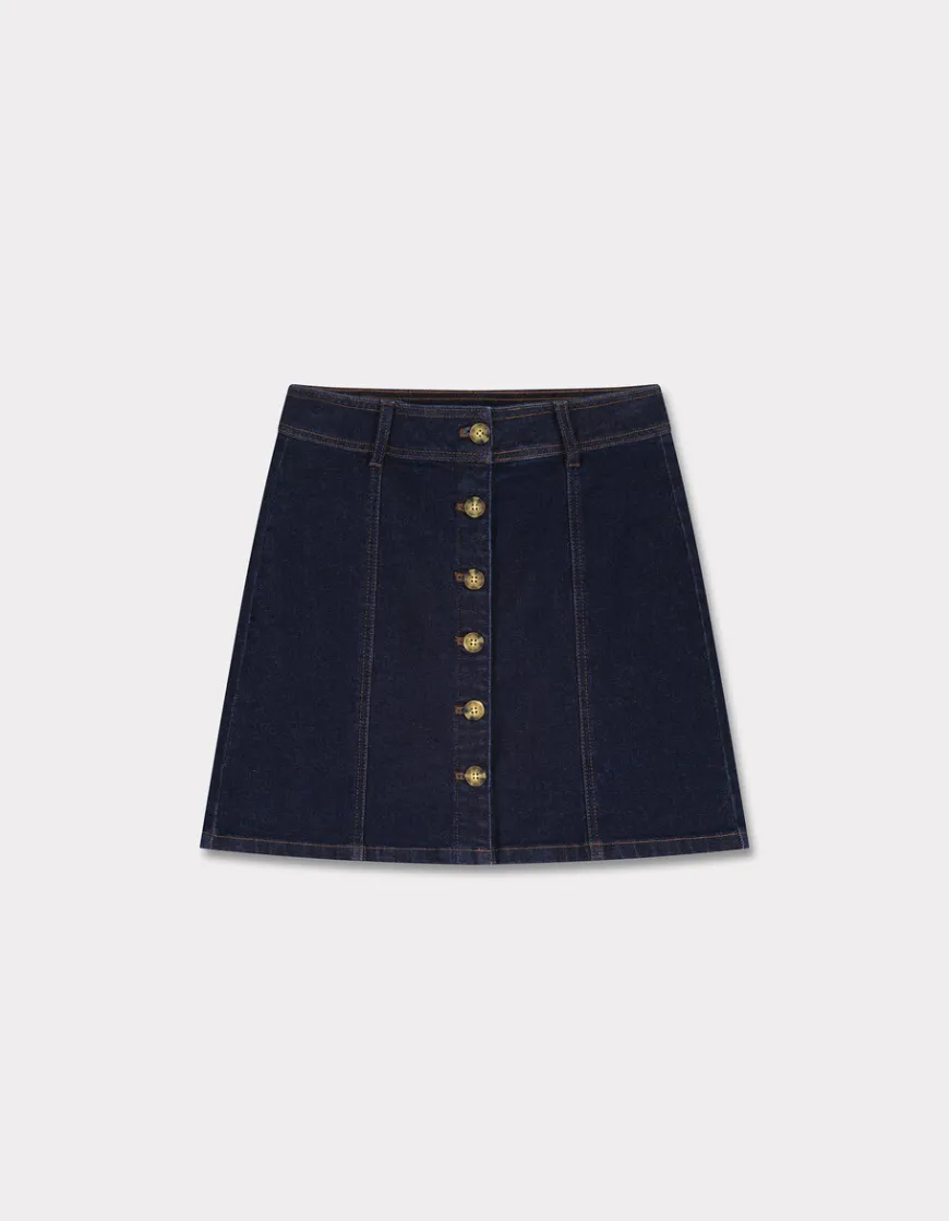 Celio Jupe courte denim - bleu^Femme Jupes & Shorts