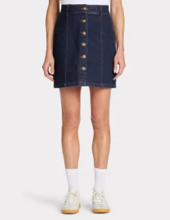 Celio Jupe courte denim - bleu^Femme Jupes & Shorts