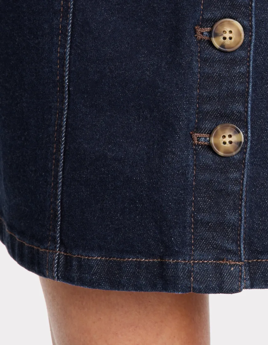 Celio Jupe courte denim - bleu^Femme Jupes & Shorts