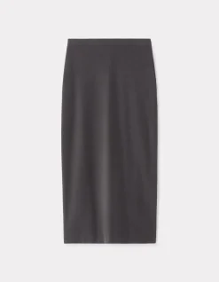 Celio Jupe en maille côtelée - gris^Femme Jupes & Shorts