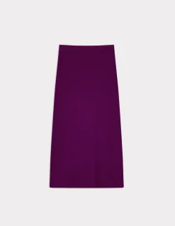 Celio Jupe en maille côtelée - violet^Femme Jupes & Shorts|Les Ensembles