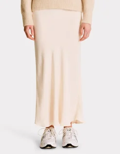 Celio Jupe en satin - beige^Femme Jupes & Shorts