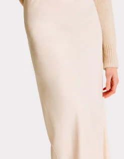 Celio Jupe en satin - beige^Femme Jupes & Shorts
