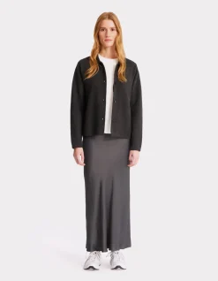 Celio Jupe en satin - gris^Femme Jupes & Shorts