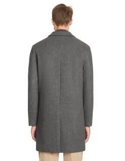 Celio Manteau long non doublé - gris chiné^Homme Manteaux