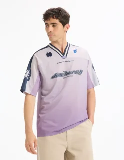 Celio Naruto - T-shirt violet^Homme Collabs|T-Shirts