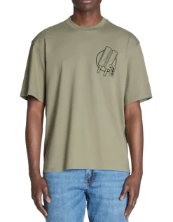 Celio Naruto Shippûden - T-shirt kaki^Homme T-Shirts|Collabs