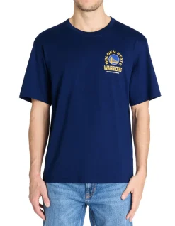 Celio NBA - T-shirt marine des WARRIORS de Golden State^Homme T-Shirts