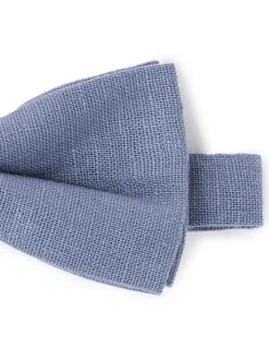 Celio Nœud papillon en lin et viscose - bleu^Homme Nœuds Papillon|Sélection Lin