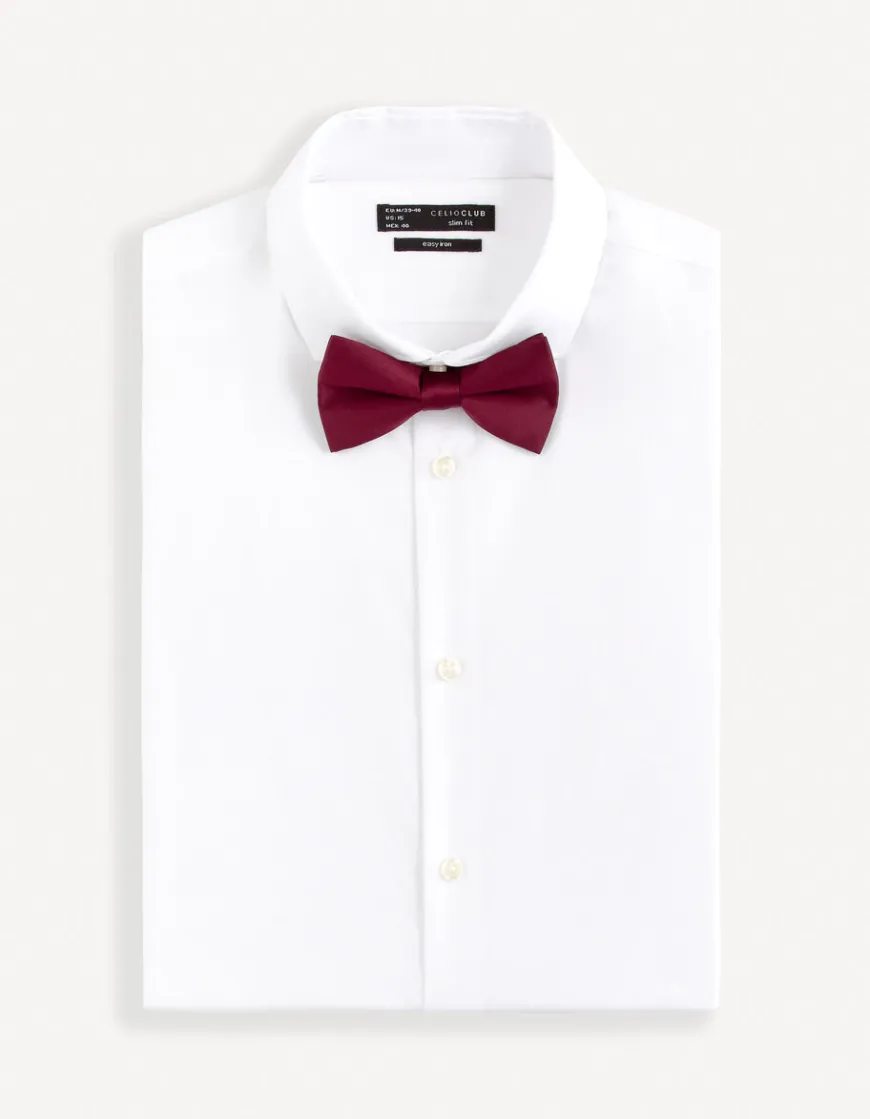 Celio Nœud papillon satiné - bordeaux^Homme Nœuds Papillon|Accessoires