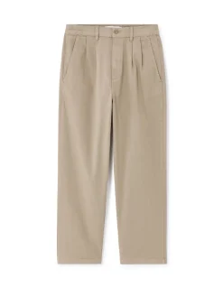 Celio Pantalon baggy 7/8 ème en coton stretch -^Homme Pantalons Chinos|Pantalons