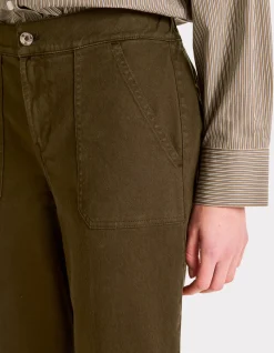 Celio Pantalon cargo - vert^Femme Pantalons
