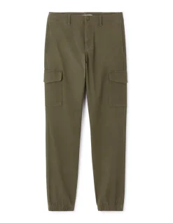 Celio Pantalon cargo slim coton stretch - kaki^Homme Pantalons