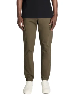 Celio Pantalon cargo slim coton stretch - kaki^Homme Pantalons
