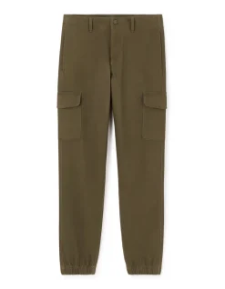 Celio Pantalon cargo slim coton stretch - kaki^Homme Pantalons