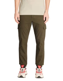 Celio Pantalon cargo slim coton stretch - kaki^Homme Pantalons