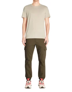 Celio Pantalon cargo slim coton stretch - kaki^Homme Pantalons