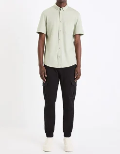 Celio Pantalon cargo slim en coton stretch -^Homme Pantalons