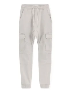 Celio Pantalon cargo slim en coton stretch - gris^Homme Pantalons