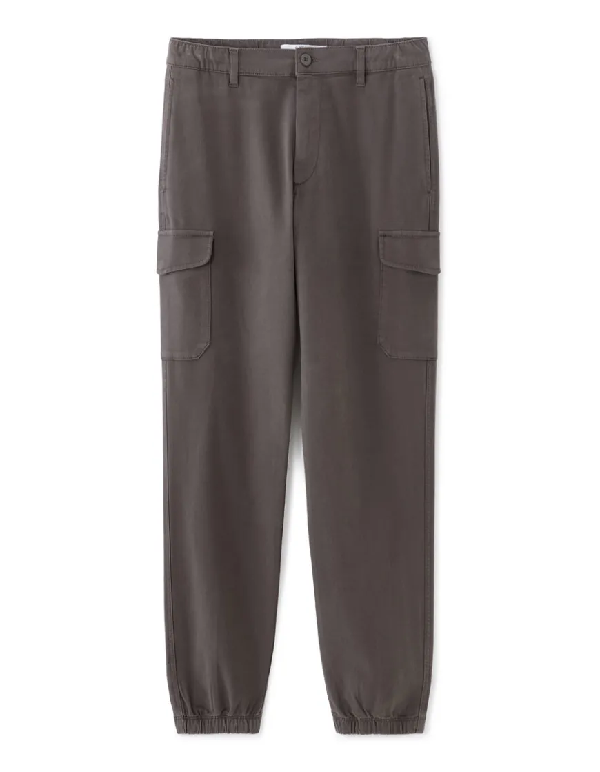 Celio Pantalon cargo straight coton stretch -^Homme Pantalons