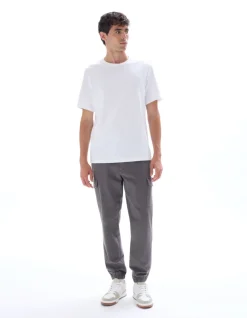Celio Pantalon cargo straight coton stretch -^Homme Pantalons