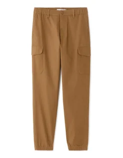 Celio Pantalon cargo straight coton stretch -^Homme Pantalons