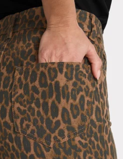 Celio Pantalon cheville large - léopard^Femme Pantalons|Les Ensembles