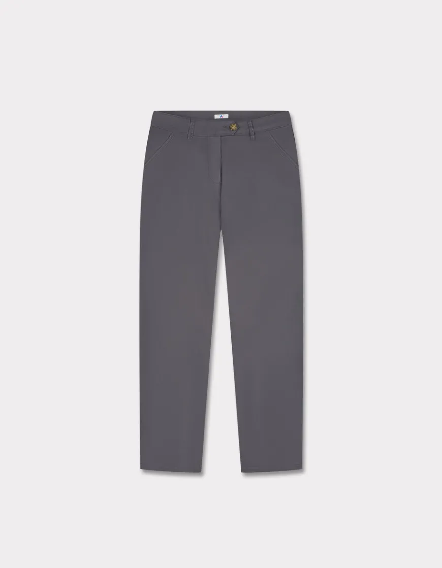 Celio Pantalon chino - gris^Femme Pantalons