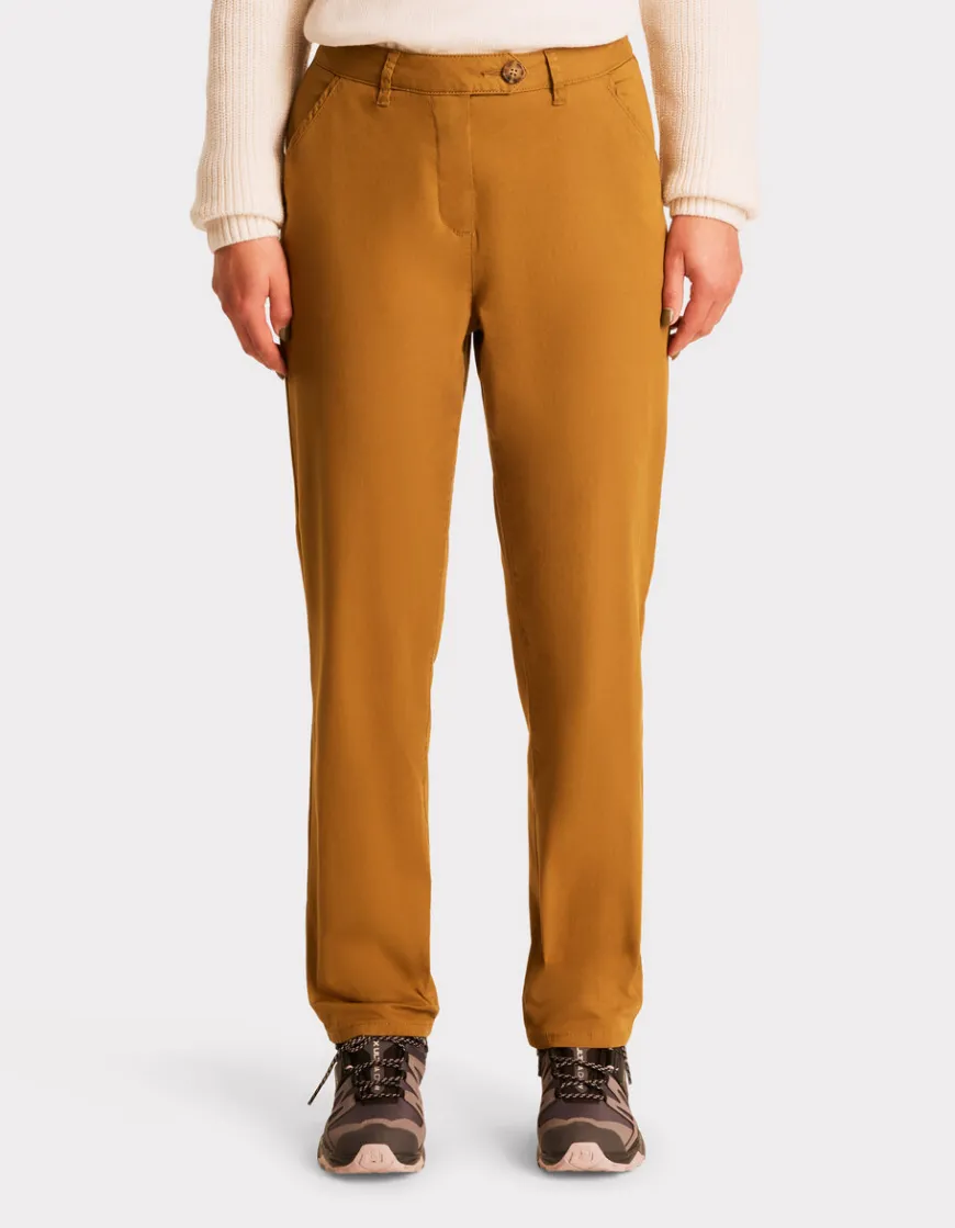 Celio Pantalon chino - vert^Femme Pantalons