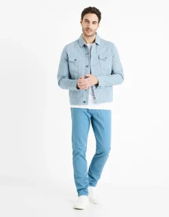 Celio Pantalon chino slim coton stretch -^Homme Pantalons Chinos|Pantalons