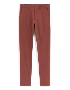 Celio Pantalon chino slim coton stretch - bordeaux^Homme Pantalons Chinos|Pantalons