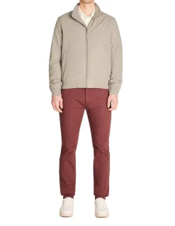Celio Pantalon chino slim coton stretch - bordeaux^Homme Pantalons Chinos|Pantalons