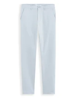 Celio Pantalon chino slim coton stretch - bleu clair^Homme Pantalons|Pantalons Chinos