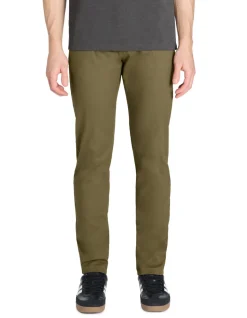 Celio Pantalon chino slim coton stretch - taupe^Homme Pantalons Chinos|Pantalons