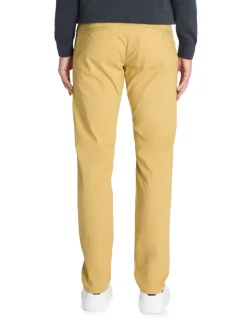 Celio Pantalon chino slim en coton stretch - jaune^Homme Pantalons Chinos|Pantalons