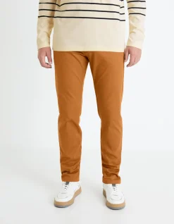 Celio Pantalon chino slim en coton stretch -^Homme Pantalons Chinos|Pantalons