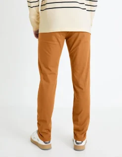 Celio Pantalon chino slim en coton stretch -^Homme Pantalons Chinos|Pantalons