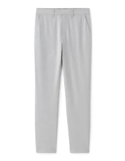 Celio Pantalon chino slim en jersey - gris clair^Homme Pantalons