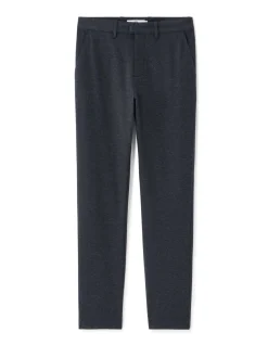 Celio Pantalon chino slim en jersey - bleu moyen^Homme Pantalons